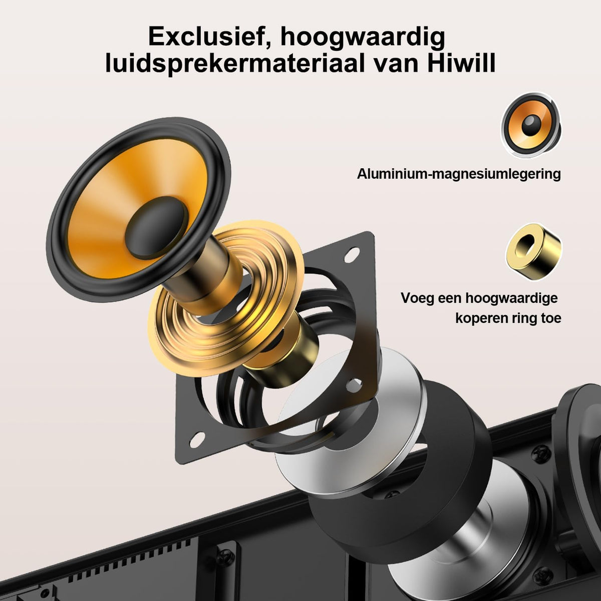 Soundbar – Home Cinema Speaker – Audio Bar – TV Luidspreker – Sound System – Dolby Atmos 3D Geluid – 200W Piekkracht Met Externe Subwoofer