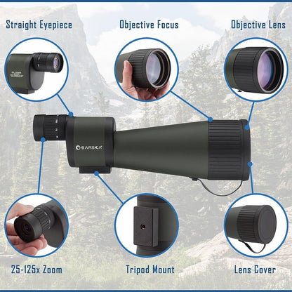 Barska AD11182 Telescoop, zwart