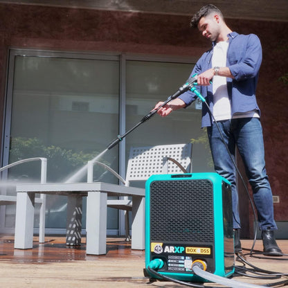 Hogedrukreiniger – Krachtige Waterreiniger – Schoonmaakspuit – Drukspuit – Compacte Hogedrukspuit – 2500 Watt Motor – 2 Gebruiksmodes Dual Speed System