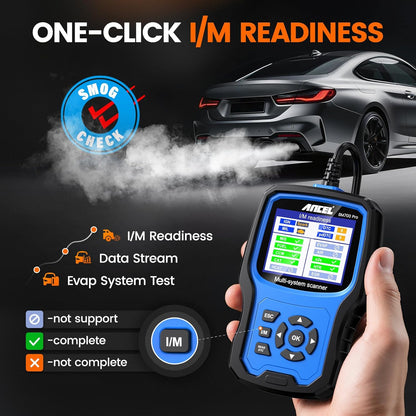 ANCEL BM700Pro All System OBD2 Diagnoseapparaat voor BMW Group Voertuig Diagnose CBS-olie EPB SAS BMS EGS DPF Regeneratie Resetten