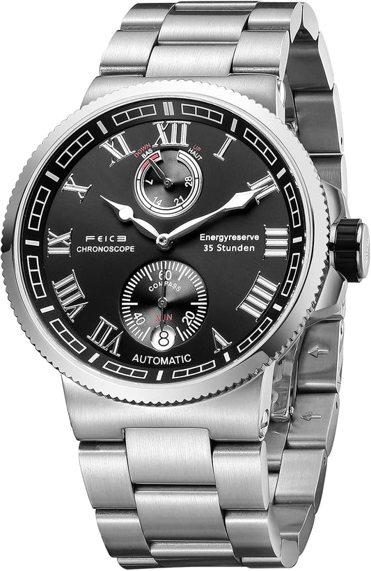 FEICE Men's Automatic Watch Mechanical Analog Waterproof Wrist Watches Sapphire Sport Swimming Mens Watch Timepiece Casual Dress Watches for Men -FM1405