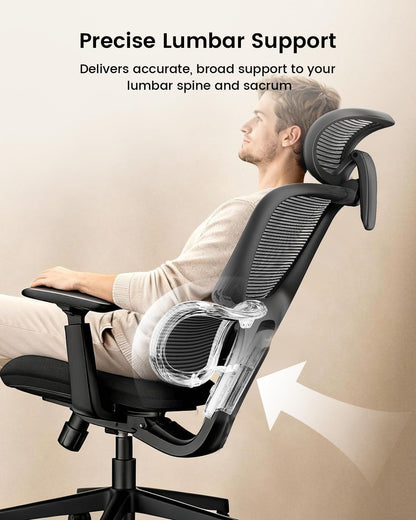 ProtoArc EC300 Ergonomische bureaustoel