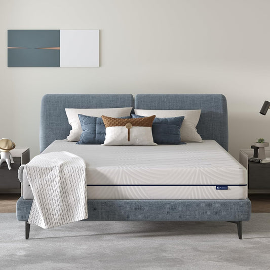 Schuimmatras – Traagschuimmatras – Gelmatras – Koudschuimmatras – Slaapmatras – 180 x 200 cm – 2,5 cm Gelgeheugenschuim Toplaag