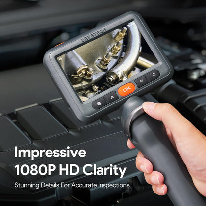 Industriële endoscoopcamera, IPS, 5 inch, 1080p, inspectiecamera