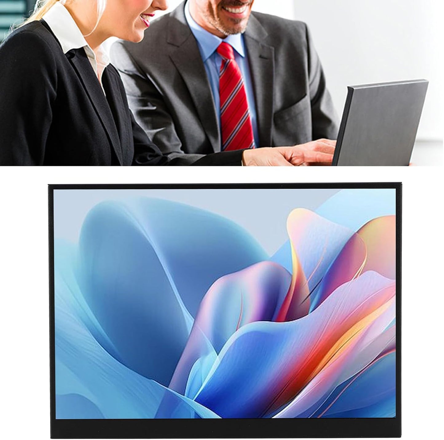 11 Inch Draagbare Monitor, FHD 2160x1440 USB C HDMI Computerscherm, HDR IPS Gamingmonitor met Dubbele Luidspreker en 3,5Mm Poort, Externe Monitor voor Laptop/pc/telefoon/tablets