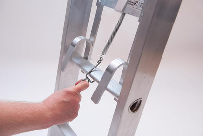 Aluminium V-Platform ladder Standoff | Universeel accessoire voor gereedschap en verfpotten | Ladderverblijf/Stand-Off | Verbeter de veiligheid en stabiliteit met ladder"