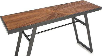 Console 120 x 35 x 77 cm, Madera/Metal
