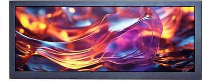 Uitgerekte LCD-monitor – Breedbeeldscherm – Reclamedisplay – PC-Behuizingsmonitor – DIY-Monitor – 12,3 Inch IPS 1920 x 720, 700 Nits – Android 11 Met Autoplay En Autocopy