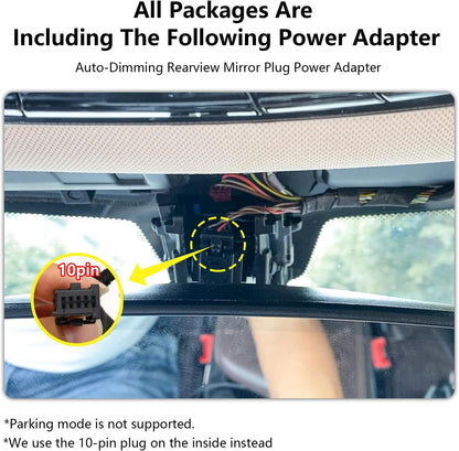 4K Dash Cam voor BMW 5 Series Gen7 G30 G31 G38 2018 2019 2020 2021 2022 2023 Select 2017 M5 F90(Model A), OEM Style, 2160P UHD video, wifi en app, 64GB kaart