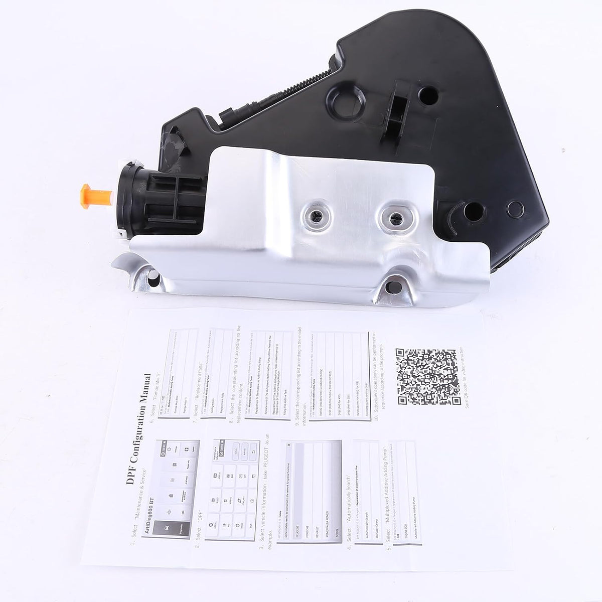 Brandstofadditief Tankpomp OE 1606340280 / 9673949080 – Tankpomp – Brandstofpomp – Additievenpomp – Brandstoftankpomp – Directe Vervanging – Metaal En Kunststof
