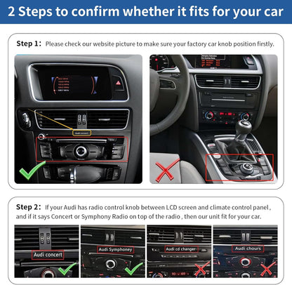 CarPlay Interface – CarPlay Retrofit Kit – Draadloze Auto Interface – Android Auto Adapter – Audi Upgrade – Draadloze & Bekabelde Connectiviteit – Ondersteuning Spiegellink en Camera’s