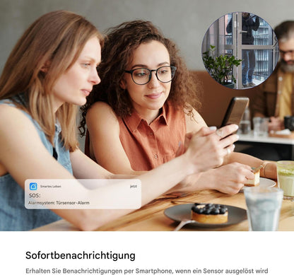 PGST Alarmsysteem, 21 stuks, wifi smart alarmsysteem met voor thuisbeveiliging, real-time app push, willekeurig uitbreidbaar, werkt met Alexa, voor deur, raam, camper, woning, garage (PG103-2G-A)