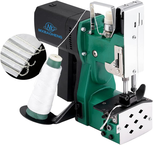 Zaknaaimachine – Draagbare Zaksluitmachine – Verpakkingsnaaimachine – Naaimachine Voor Zakken – Elektrische Draagbare Naaimachine – 220V – 190W Koperen Kernmotor