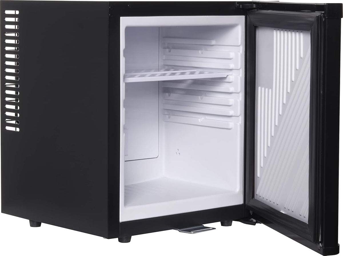 Corby Eton 20L afsluitbare minibar in zwart – EU-stekker