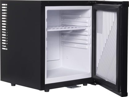Corby Eton 20L afsluitbare minibar in zwart – EU-stekker