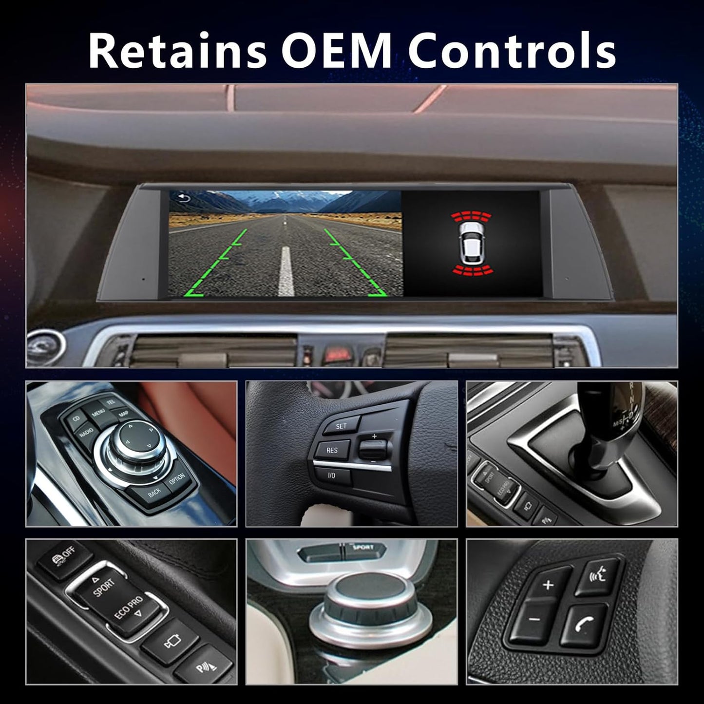 Autoradio – Auto Radio – Multimedia Radio – In-car Entertainment – Bluetooth Radio – Snelle Opstarttijd – Draadloze CarPlay & Android Auto