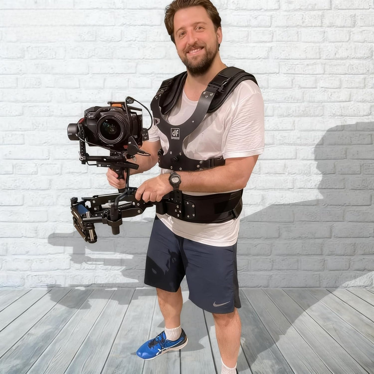 Thanos Pro C3Ⅱ Gimbal Support Vest Steadicam System Stabilizer met verstelbare kantelhoek, compatibel met DJI RS5 RS4 PRO MINI RoninS RS2 RS3 MINI RS3PRO RSC2 – Draagvermogen 5–12,5 kg