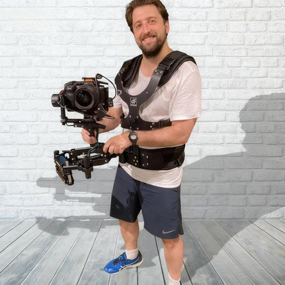 Thanos Pro C3Ⅱ Gimbal Support Vest Steadicam System Stabilizer met verstelbare kantelhoek, compatibel met DJI RS5 RS4 PRO MINI RoninS RS2 RS3 MINI RS3PRO RSC2 – Draagvermogen 5–12,5 kg