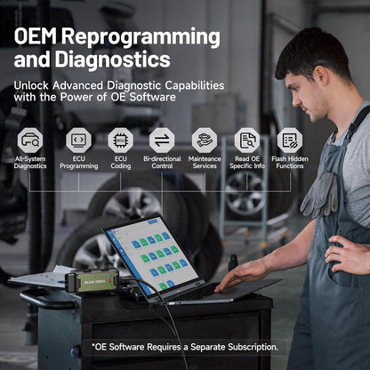 TOPDON RLink J2534 Pass-Thru Programmer, OEM Reprogramming and Diagnostic Tool, Improved J2534 VCI, Supports J2534/D-PDU/CAN-FD/DoIP, Compatible with more than 13 vehicle brands, ONLY - QUORE
