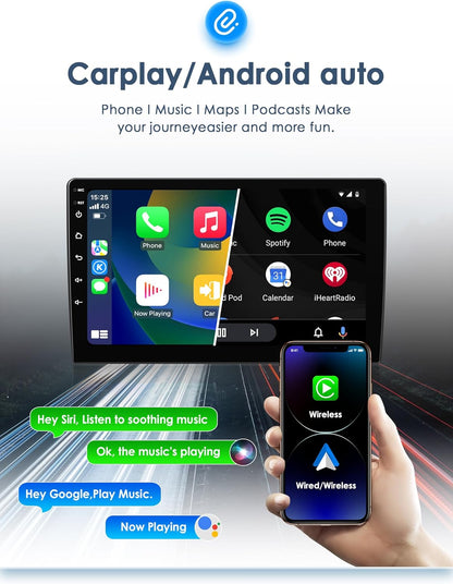 Ossuret Autoradio voor Alfa Romeo MiTo 955 (2008-2016), 9 Inch Android 13 Touchscreen 2+32GB GPS Navigatie met Carplay Android Auto WiFi Bluetooth Stuurwielbediening