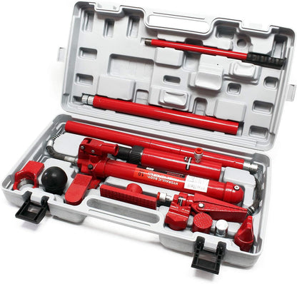 Hydraulic body aiming set with 10t pressure force incl. case and accessories
