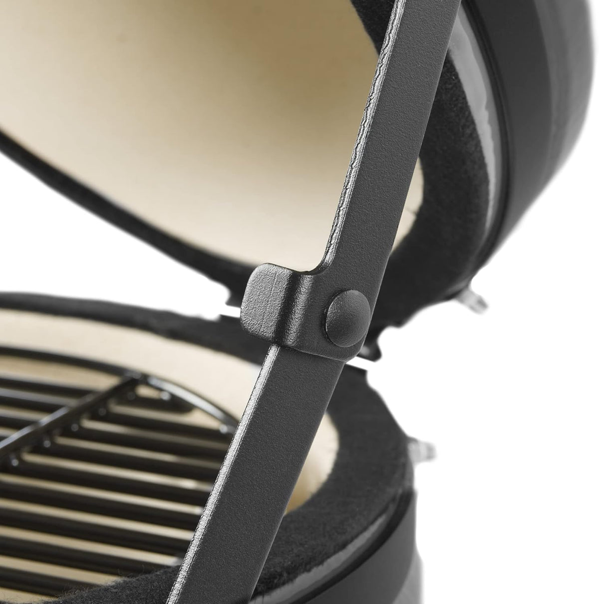 BBQ-Toro Kamado Hairo Charcoal Barbecue, 32cm with Thermometer, Wooden Handle, Ceramic Grill, Mini Charcoal Grill (Grey) - QUORE