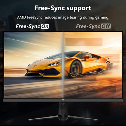 Z-Edge Gaming Monitor 27'' IPS QHD (2560x1440), 240Hz (DP1.4×2), 1ms, FreeSync, 16:9 LED Gaming Monitor, 144Hz (HDMI2.0×2), Adjustable Tilt, 400cd/m², VESA 100*100mm (DP cable included)
