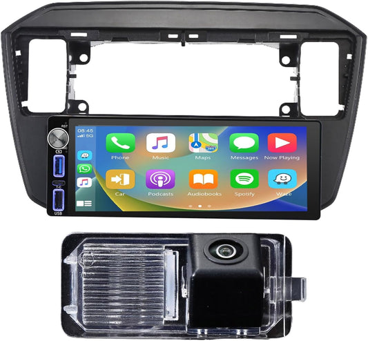7" Android Auto GPS Radio Navigator CarPlay Geschikt voor VW UP! e-up! e-Load Up 121 122 123 BL1 BL2 BL3/Skoda Citigo E-Citigo/Seat MII e-MII KE KF/Seat Ibiza DSP BT Pip DVR SWC DAB+ Auto Camera