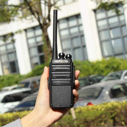 Retevis RT24 Portofoons PMR446 Vergunningsvrije 16 Kanalen CTCSS/DCS VOX Oplaadbare Walkie Talkies (6 Stuks) met 6-weg Lader (1 Stuk)
