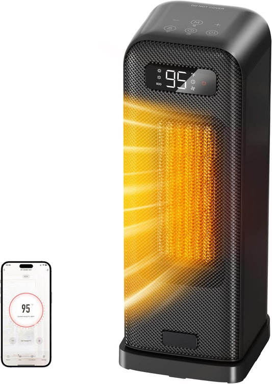 Electric fan heater, energy-saving SH40 - QUORE