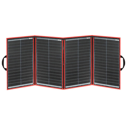 DOKIO 200W draagbare opvouwbare zonnelader Outdoor Travel oplaadbare opvouwbare tas met 20A-controller voor caravan camper camping Auto Boot Batterij opladen