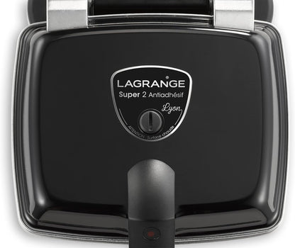 LAGRANGE Wafelijzer 039224 Super 2 G+GT+Spic Antiaanbaklaag