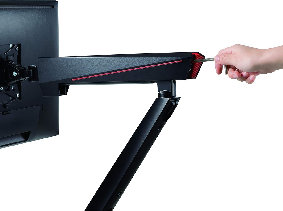 Monitorarm Voor Monitor En Tv – Monitorhouder – Monitorbeugel – Schermhouder – Beeldschermhouder – Gasveer Verstelbaar – Tot 35 Inch, 9 Kg