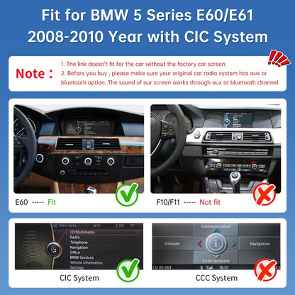 CarPlay Scherm – Autoradio Display – Multimedia Touchscreen – Auto Interface – Inbouw Scherm – 12,3 Inch HD IPS Scherm – Draadloze Apple CarPlay & Android Auto