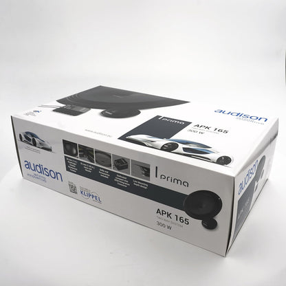 Audison APK 165 - 2-Weg Auto Audiosysteem van 165 mm, 4 Ohm, 300W Piekvermogen