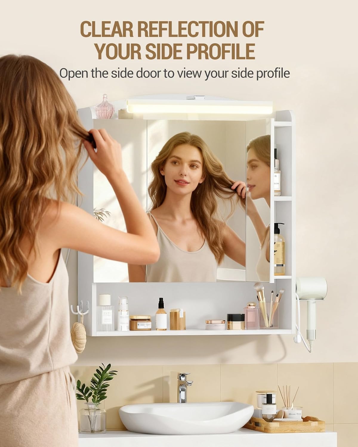 Hzuaneri Mirror cabinet MC00303XEU