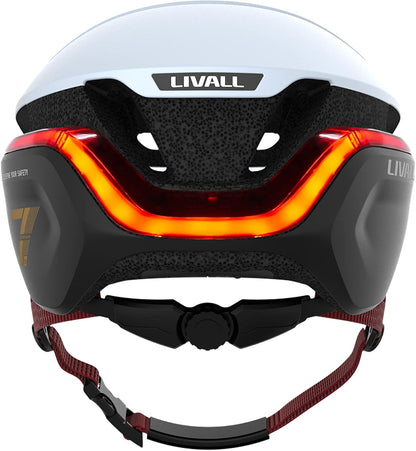 LIVALL EVO21 Smart Cycle Helm met Smart Lighting, 360 graden zichtbaarheid, valdetectie en SOS Alert