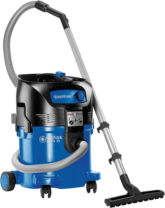 Nilfisk ATTIX 30-01 PC, industriële stofzuiger, blauw, 107413591