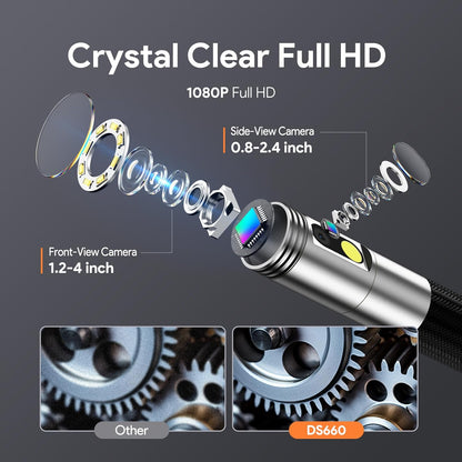 DS660DL Articulerende Borescope Camera met Licht