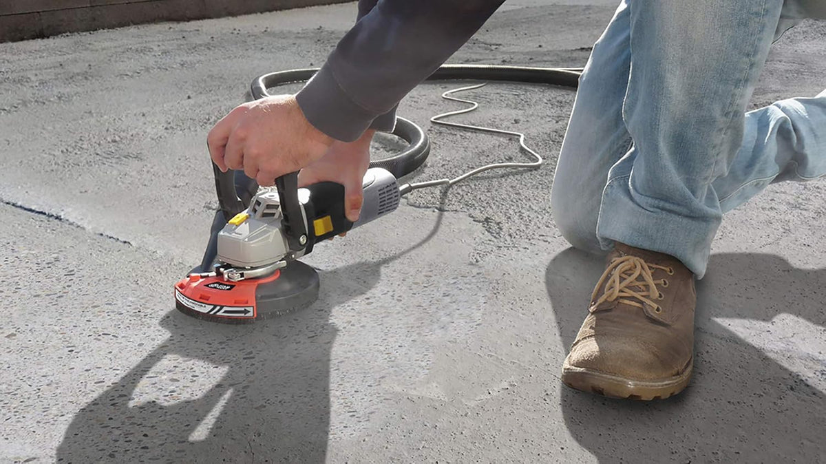 Fartools PMF1300 1400 W 5-in-1 multi-materiaal oppervlaktemachine: schuren (hout/gips), strippen, polijsten, slijpen en betonvlakken - variabele snelheid