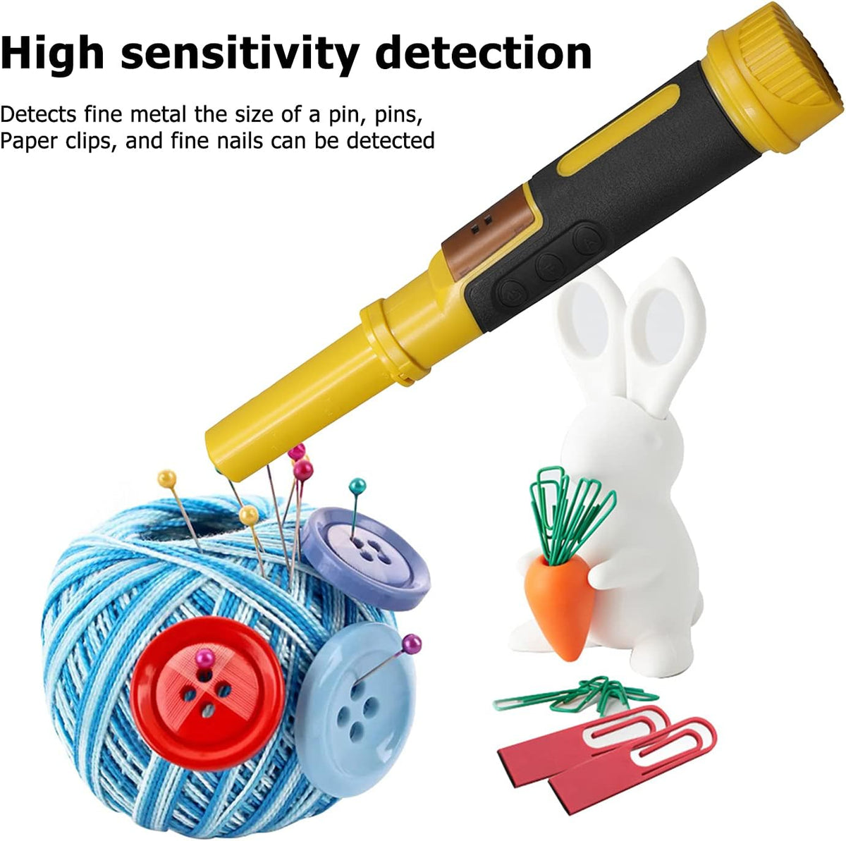 2-in-1 Metaaldetector en Pinpointer – Metaalzoeker – Goudzoeker – Schatzoeker – Duikmetaaldetector – IP68 Waterdicht tot 60 Meter – 3 Gevoeligheidsniveaus