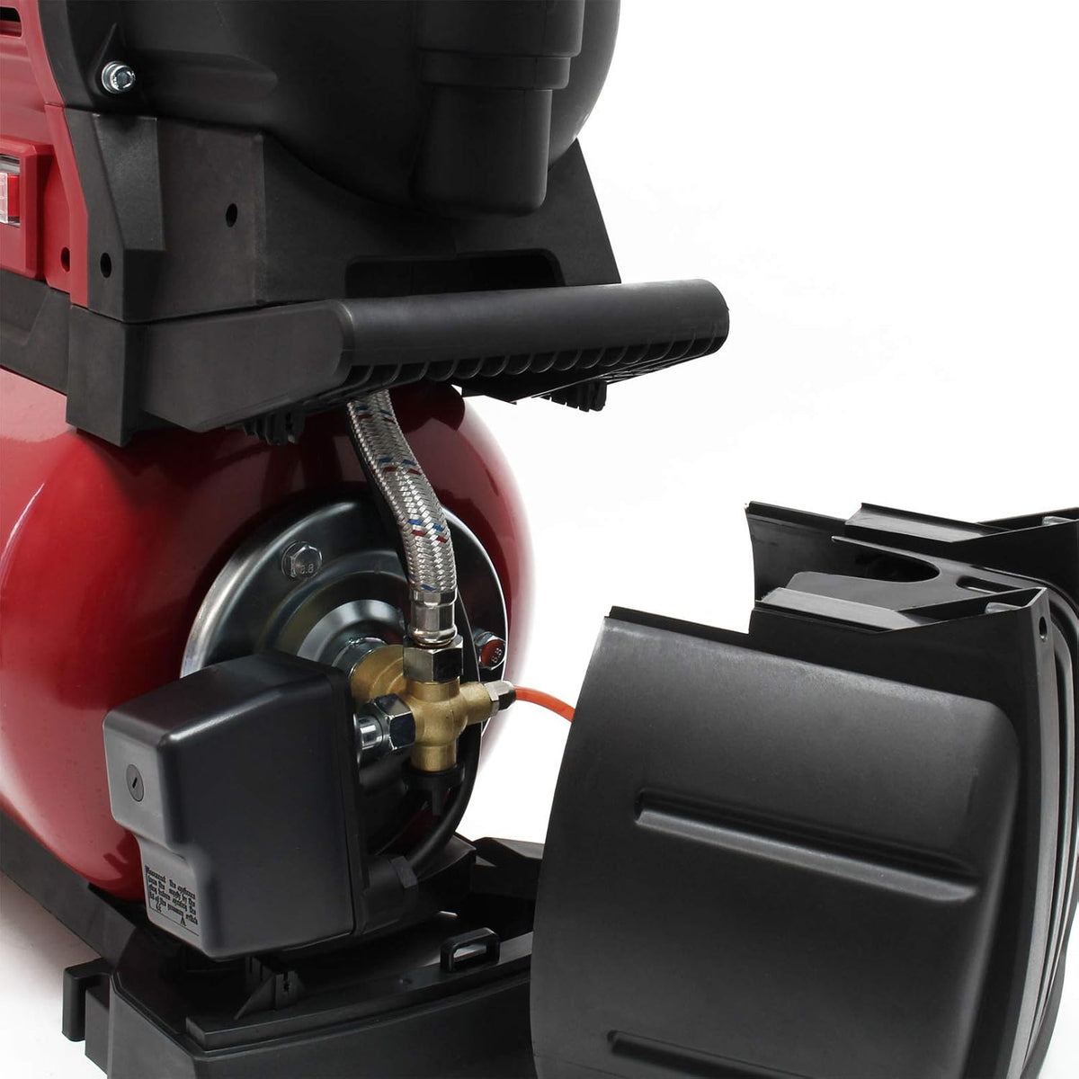 Waterpomp met membraanketel 19l drukketel tuinpomp drukschakelaar 1300W 4500 l/h