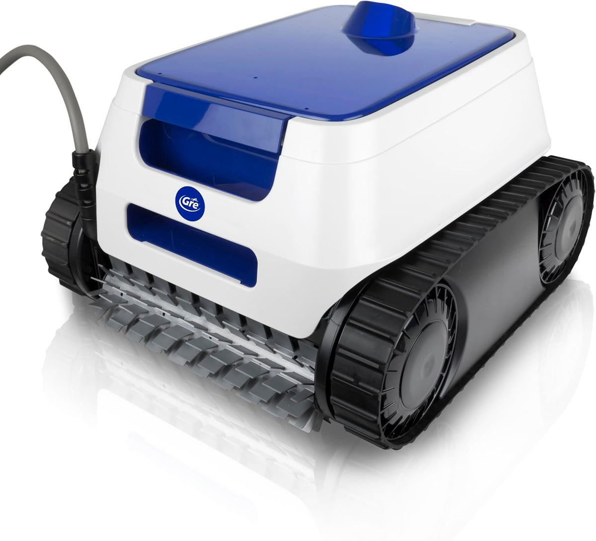 GRE ER230 - Elektrische zwembadrobot voor ingegraven zwembaden tot 9 x 4 m, reinigt bodem, wanden en waterlijn in 2u30