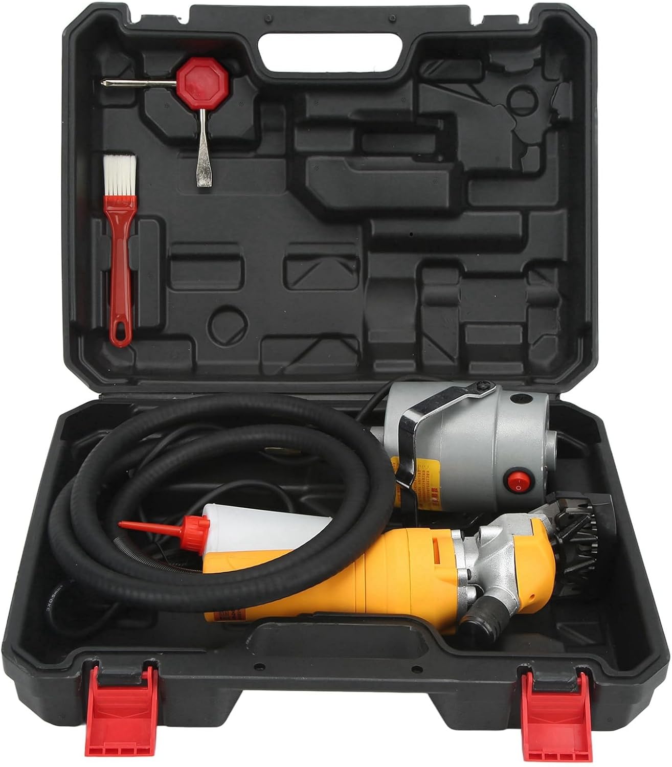 1000W High Power 13 Tand 2400RPM Elektrische Schapen Clipper Boerderij Vee Scheren Grooming Machine Kit Schapen Scharen Cutter