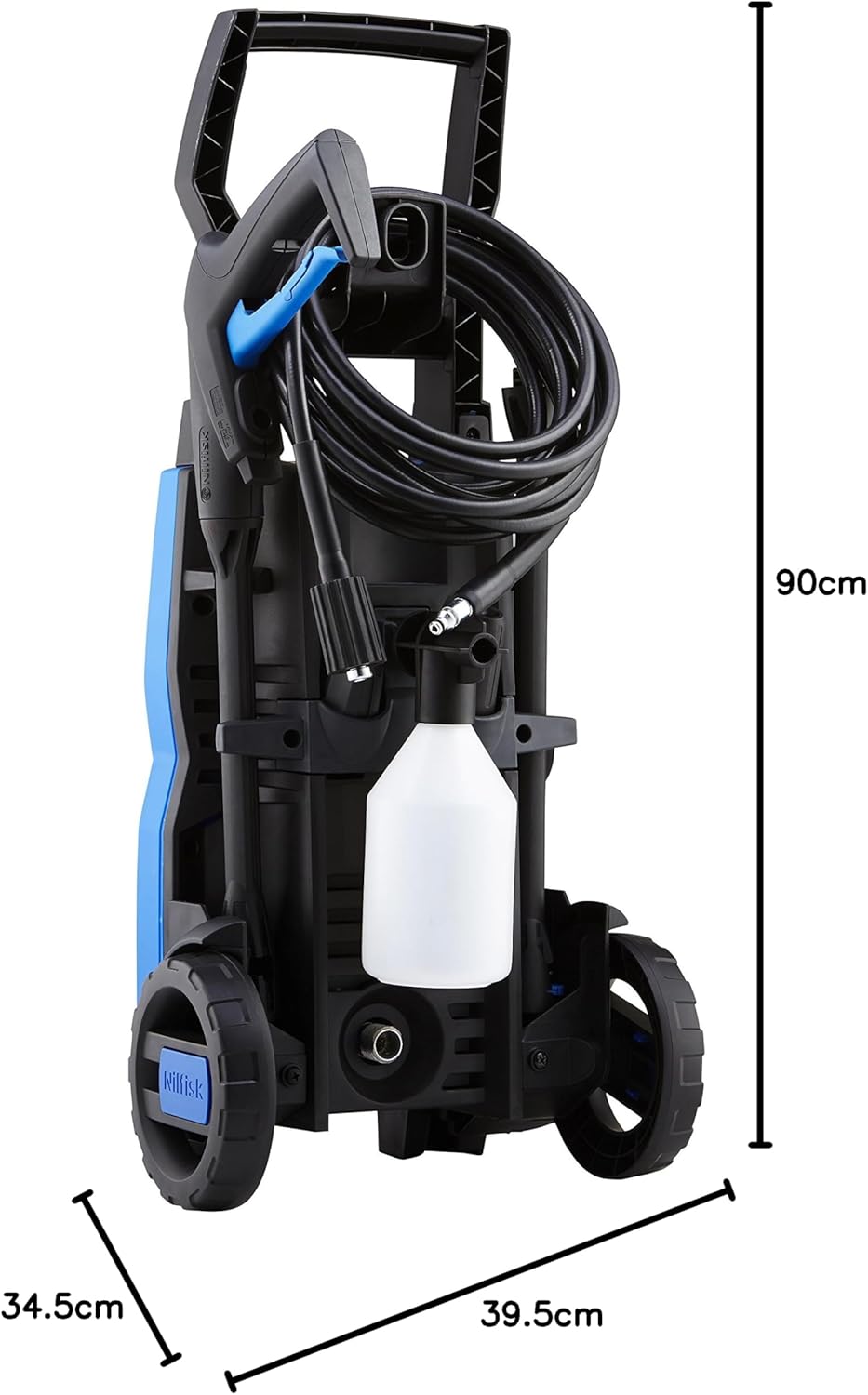 Hogedrukreiniger – Mini Hogedrukspuit – Terrasreiniger – Drukspuit – Schoonmaakmachine – Compact & Lichtgewicht – 110 Bar Werkdruk