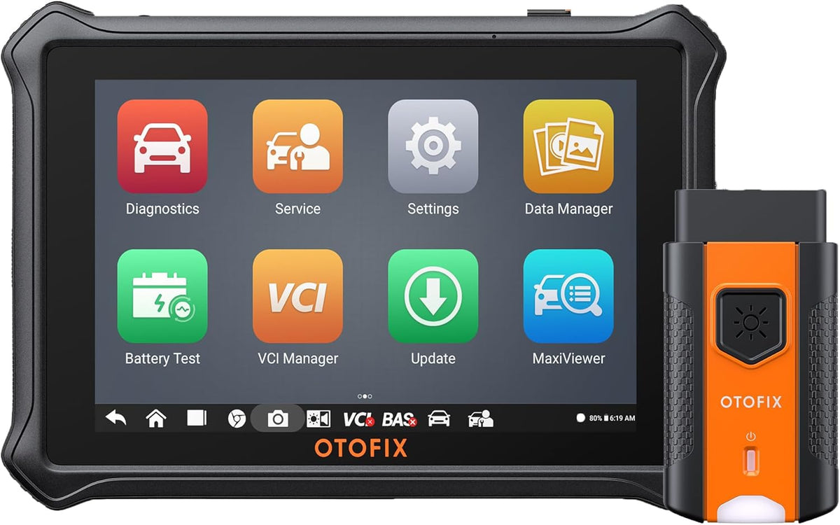 OTOFIX D1 diagnosescanner voor auto's, bidirectioneel analysegereedschap 2025, volledige diagnose van het OE-systeem, ECU-codering, meer dan 40 services, CANFD/DoIP, sleutelprogrammering, 2 jaar