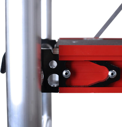 Alumexx FS 75 Klappgerüst (Red-Line) - Kamersteiger - Werkgerüst - Bouwsteiger - Alu steiger - Rolsteiger - Draagvermogen: 375 kg (Type A + B (4m werkhoogte))