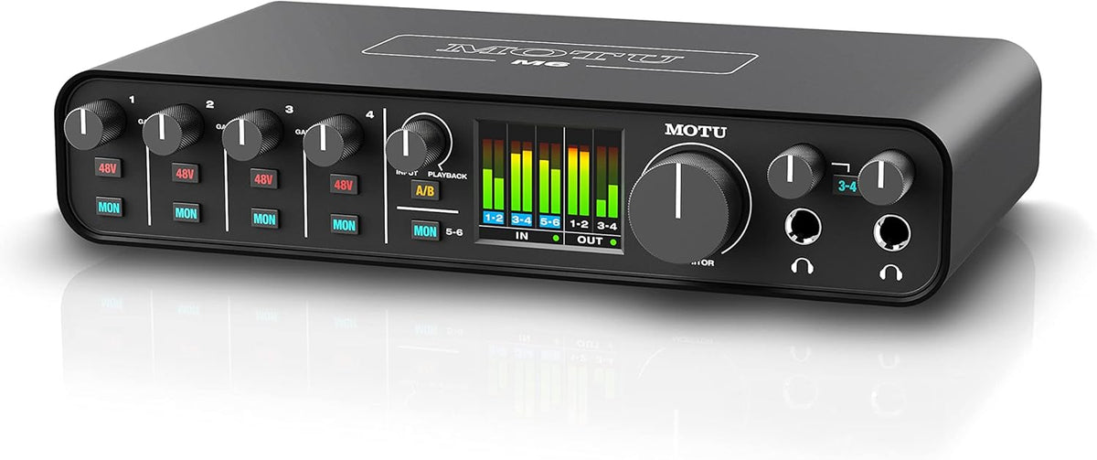 MOTU M6 USB-C audio-interface - USB-audio-interface