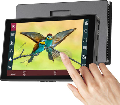 Portkeys HD7T Camera Monitor 7" Touchscreen 1000nit High Brightness Camera Monitor with Top Shortcut Keys Suitable for DSLR with Sunshade