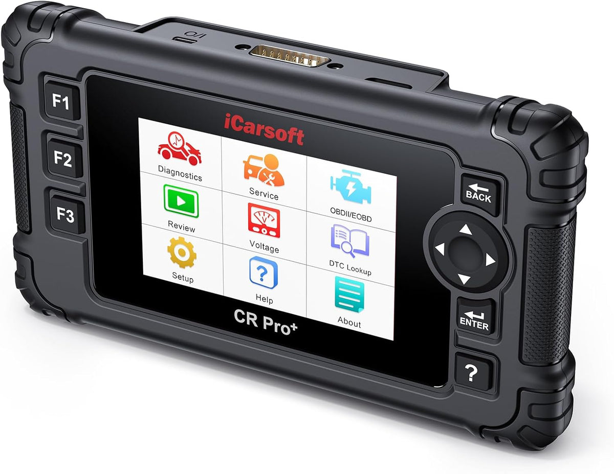 iCarsoft CR Pro+ | Outil Diagnostic Automobile Multimarques OBD2 | Lezing en verwijderingscodes | Reset FAP | Codage Injecteurs | Purge ABS en andere functies
